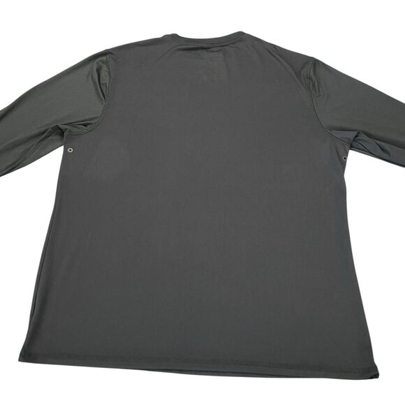 Hang Ten Men’s Long Sleeve Sun Tee, UPF 50+ Protection, Quick-Dry Gray  M - Picture 10 of 14